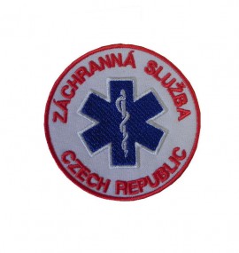 Nášivka STAR OF LIFE CR 75 mm