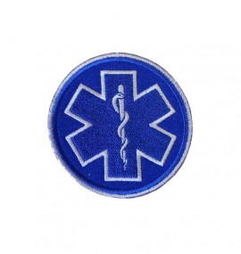 Nášivka Záchranná služba STAR OF LIFE CZ modrá
