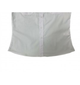 Košile bílá dámská s krátkým rukávem